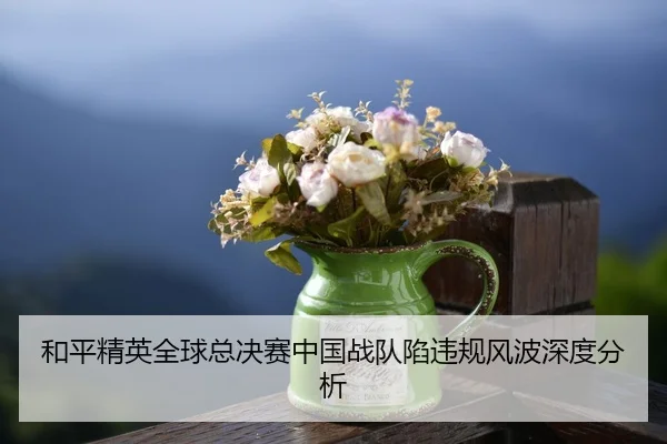 和平精英全球总决赛中国战队陷违规风波深度分析